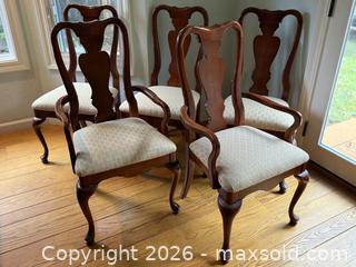 MaxSold Auction: Vintage American Drew Queen Anne Dining Room Chairs Set -  Mountain View (California, USA) SELLER MANAGED Estate Sale Online Auction - Clark Avenue