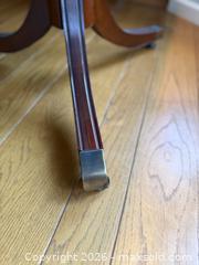 MaxSold Auction: Vintage American Drew Traditional Chippendale Style Banded Cherry Double Pedestal Dining Table -  Mountain View (California, USA) SELLER MANAGED Estate Sale Online Auction - Clark Avenue