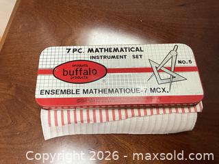 MaxSold Auction: Vintage Buffalo Mathematical Instrument Set -  Mountain View (California, USA) SELLER MANAGED Estate Sale Online Auction - Clark Avenue