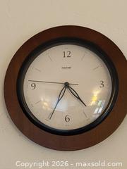 MaxSold Auction: Vintage Firstime Wall Clock -  Mountain View (California, USA) SELLER MANAGED Estate Sale Online Auction - Clark Avenue