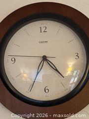 MaxSold Auction: Vintage Firstime Wall Clock -  Mountain View (California, USA) SELLER MANAGED Estate Sale Online Auction - Clark Avenue