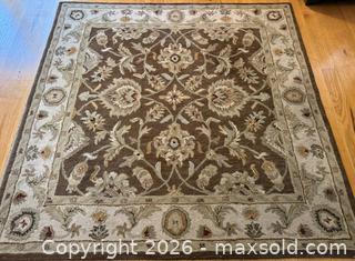 MaxSold Auction: Vintage Floral Rug -  Mountain View (California, USA) SELLER MANAGED Estate Sale Online Auction - Clark Avenue
