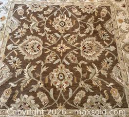 MaxSold Auction: Vintage Floral Rug -  Mountain View (California, USA) SELLER MANAGED Estate Sale Online Auction - Clark Avenue