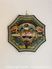 MaxSold Auction: Vintage Foo Dog Octagonal Ceramic Wall Hanging -  Mountain View (California, USA) SELLER MANAGED Estate Sale Online Auction - Clark Avenue