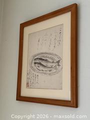 MaxSold Auction: Vintage Framed Art: Asian Fishes -  Mountain View (California, USA) SELLER MANAGED Estate Sale Online Auction - Clark Avenue