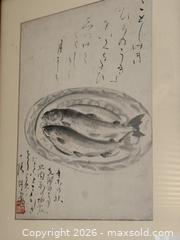 MaxSold Auction: Vintage Framed Art: Asian Fishes -  Mountain View (California, USA) SELLER MANAGED Estate Sale Online Auction - Clark Avenue