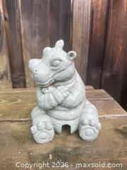 MaxSold Auction: Vintage Hippo Statue with Water ports -  Mountain View (California, USA) SELLER MANAGED Estate Sale Online Auction - Clark Avenue