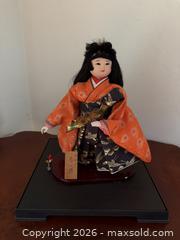MaxSold Auction: Vintage Japanese Kimono Cloth Doll -  Mountain View (California, USA) SELLER MANAGED Estate Sale Online Auction - Clark Avenue