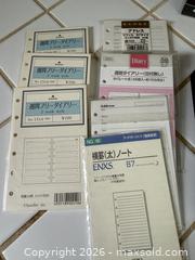 MaxSold Auction: Vintage Japanese Pocket Organizer System -  Mountain View (California, USA) SELLER MANAGED Estate Sale Online Auction - Clark Avenue