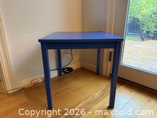 MaxSold Auction: Vintage Kids Blue Play Table  -  Mountain View (California, USA) SELLER MANAGED Estate Sale Online Auction - Clark Avenue