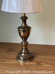MaxSold Auction: Vintage Mid-Century Brass Stiffel Style Urn Table Lamp 1 of 2 -  Mountain View (California, USA) SELLER MANAGED Estate Sale Online Auction - Clark Avenue