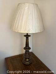 MaxSold Auction: Vintage Mid-Century Stiffel Style Brass Table Lamp -  Mountain View (California, USA) SELLER MANAGED Estate Sale Online Auction - Clark Avenue