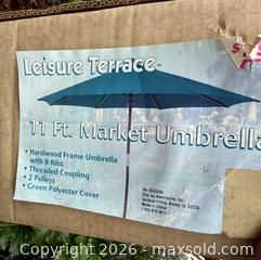 MaxSold Auction: Vintage Outdoor Umbrella  -  Mountain View (California, USA) SELLER MANAGED Estate Sale Online Auction - Clark Avenue