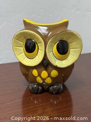 MaxSold Auction: Vintage Owl Ceramic Container -  Mountain View (California, USA) SELLER MANAGED Estate Sale Online Auction - Clark Avenue