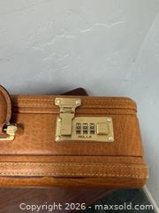 MaxSold Auction: Vintage Rolla Leather Briefcase, Made in Paris -  Mountain View (California, USA) SELLER MANAGED Estate Sale Online Auction - Clark Avenue