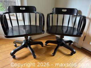 MaxSold Auction: Vintage Swivel Desk Chairs -  Mountain View (California, USA) SELLER MANAGED Estate Sale Online Auction - Clark Avenue