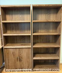 MaxSold Auction: Vintage Wooden Bookcases -  Mountain View (California, USA) SELLER MANAGED Estate Sale Online Auction - Clark Avenue