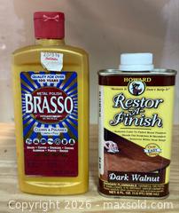 MaxSold Auction: Wood and Metal Polish -  Mountain View (California, USA) SELLER MANAGED Estate Sale Online Auction - Clark Avenue