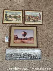 MaxSold Auction: 3 Framed Landscape photo/designs, and 1 metallic design. - Longmont (Colorado, USA) PARTNER MANAGED Estate Sale Online Auction - Whitehall Drive