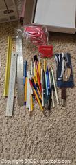 MaxSold Auction: Assorted office supplies, Desk Lamp, Calculators, Notary stamp,Electric scissors, Pegboard - Longmont (Colorado, USA) PARTNER MANAGED Estate Sale Online Auction - Whitehall Drive