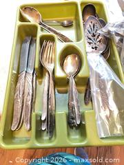 MaxSold Auction: Assorted Silver-Plated Flatware Collection (Various Makers) - Longmont (Colorado, USA) PARTNER MANAGED Estate Sale Online Auction - Whitehall Drive