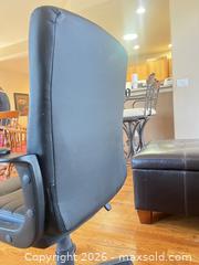 MaxSold Auction: Black Faux Leather Mid-Back Office Chair, Adjustable Height - Longmont (Colorado, USA) PARTNER MANAGED Estate Sale Online Auction - Whitehall Drive