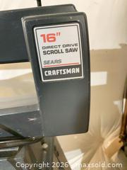 MaxSold Auction: Craftsman Scroll Saw Table, Corded Electric, Metal Table - Longmont (Colorado, USA) PARTNER MANAGED Estate Sale Online Auction - Whitehall Drive