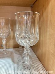 MaxSold Auction: Cristal D'Arques Longchamp Crystal Wine Glasses, Set of 5 - Longmont (Colorado, USA) PARTNER MANAGED Estate Sale Online Auction - Whitehall Drive