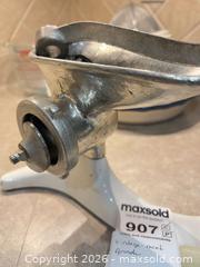 MaxSold Auction: Enterprise Manual Meat Grinder / Food Mill, Cast Metal Countertop - Longmont (Colorado, USA) PARTNER MANAGED Estate Sale Online Auction - Whitehall Drive