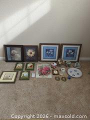 MaxSold Auction: Floral Wall Art and decorations.   - Longmont (Colorado, USA) PARTNER MANAGED Estate Sale Online Auction - Whitehall Drive