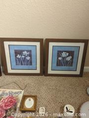 MaxSold Auction: Floral Wall Art and decorations.   - Longmont (Colorado, USA) PARTNER MANAGED Estate Sale Online Auction - Whitehall Drive