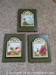 MaxSold Auction: Floral Wall Art and decorations.   - Longmont (Colorado, USA) PARTNER MANAGED Estate Sale Online Auction - Whitehall Drive