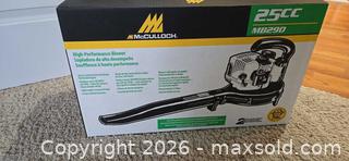 MaxSold Auction: McCulloch Gas 2-Cycle High Performance Blower, Yellow/Black - Longmont (Colorado, USA) PARTNER MANAGED Estate Sale Online Auction - Whitehall Drive