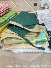 MaxSold Auction: Table linens and kitchen towels  - Longmont (Colorado, USA) PARTNER MANAGED Estate Sale Online Auction - Whitehall Drive