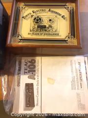 MaxSold Auction: TEAC A-106 Stereo Cassette Deck, Black - Longmont (Colorado, USA) PARTNER MANAGED Estate Sale Online Auction - Whitehall Drive