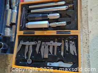 MaxSold Auction: Assorted Tap & Die, Socket/Ratchet and Precision Blade Sets - Saanich (British Columbia, Canada) PARTNER MANAGED Moving Online Auction - Treetop Heights