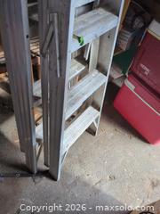 MaxSold Auction: Step ladder and Platform Ladder, Approx. 6 ft - Saanich (British Columbia, Canada) PARTNER MANAGED Moving Online Auction - Treetop Heights