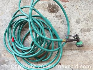 MaxSold Auction: Wheelbarrow with Assorted Garden Tools, Hose, Spare Tire, Fuel Can - Saanich (British Columbia, Canada) PARTNER MANAGED Moving Online Auction - Treetop Heights