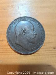 MaxSold Auction: 1902 United Kingdom One Penny Coin (Bronze) - Ottawa (Ontario, Canada) SELLER MANAGED Downsizing Online Auction - Regiment Avenue