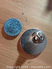 MaxSold Auction: 1991 Scott Tournament of Hearts Souvenir Lapel Pin - Ottawa (Ontario, Canada) SELLER MANAGED Downsizing Online Auction - Regiment Avenue