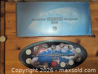 MaxSold Auction: 2000 Royal Canadian Mint Canadian Commemorative Coin Set (13 pcs) - Ottawa (Ontario, Canada) SELLER MANAGED Downsizing Online Auction - Regiment Avenue