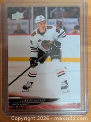 MaxSold Auction: 2024-25 Upper Deck Connor Bedard Base Card No. 42 - Ottawa (Ontario, Canada) SELLER MANAGED Downsizing Online Auction - Regiment Avenue