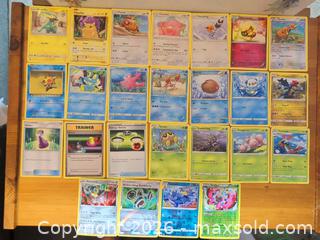 MaxSold Auction: Approx 50 Pokémon Trading Cards, Mixed Sets, English - Ottawa (Ontario, Canada) SELLER MANAGED Downsizing Online Auction - Regiment Avenue