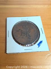 MaxSold Auction: Canadian Large Cent Bronze Coin — Queen Elizabeth II - Ottawa (Ontario, Canada) SELLER MANAGED Downsizing Online Auction - Regiment Avenue