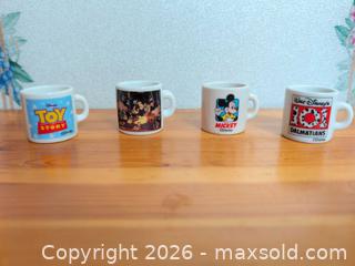 MaxSold Auction: Disney Mini Mug Set of 4 — Toy Story, Snow White, Mickey, 101 - Ottawa (Ontario, Canada) SELLER MANAGED Downsizing Online Auction - Regiment Avenue