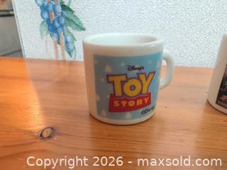 MaxSold Auction: Disney Mini Mug Set of 4 — Toy Story, Snow White, Mickey, 101 - Ottawa (Ontario, Canada) SELLER MANAGED Downsizing Online Auction - Regiment Avenue
