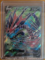 MaxSold Auction: Eternatus V SWSH044 Full-Art Holo — Sword & Shield - Ottawa (Ontario, Canada) SELLER MANAGED Downsizing Online Auction - Regiment Avenue