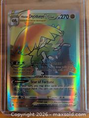 MaxSold Auction: Hisuian Decidueye VSTAR Full Art Holo Card 195/189 (English) - Ottawa (Ontario, Canada) SELLER MANAGED Downsizing Online Auction - Regiment Avenue