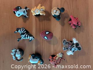 MaxSold Auction: Lot of 10 Small Rubber/PVC Shoe Charms for Crocs - Ottawa (Ontario, Canada) SELLER MANAGED Downsizing Online Auction - Regiment Avenue