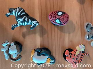 MaxSold Auction: Lot of 10 Small Rubber/PVC Shoe Charms for Crocs - Ottawa (Ontario, Canada) SELLER MANAGED Downsizing Online Auction - Regiment Avenue